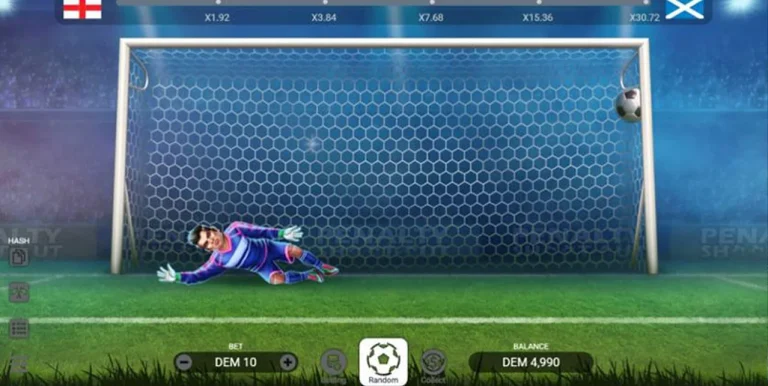 Penalty Challenge em Jogos na Internet